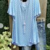 Casual Polka Dot Print T-shirt