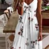 Rochester Sexy Loose Print Dress
