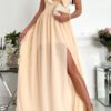 Casual Lake Weekend Party Ruffle One Shoulder Maxi Dress