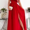 Casual Lake Weekend Party Ruffle One Shoulder Maxi Dress
