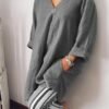 Summer Graceful Stripe Two-Piece Suit