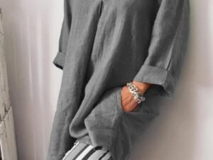 Summer Graceful Stripe Two-Piece Suit