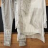 Printed Chiffon Top And Printed Pants Set