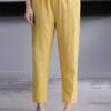 Women's Solid Color Cotton Linen Comfortable Casual Pants