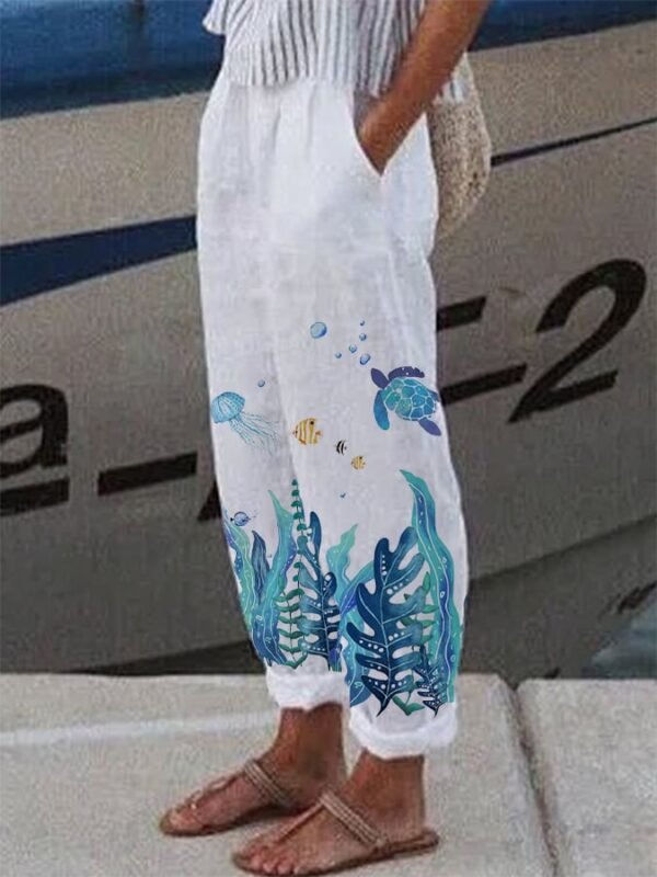 Cotton Turtle Pocket Lounge Pants
