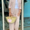 Casual Button Down Lapel Jacket And Pants Set