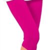 Casual Sports Plus Size Plain Capris Leggings
