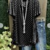 Casual Polka Dot Print T-shirt