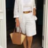 Casual Long Sleeve Coat And Shorts Two-Piece Set