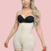 DOUBLE STRAPLE SHORT GIRDLE WITH 3 ROWS OF SNAPS SIZE WITH BOOTYLICIOUS ENHANCEMENT