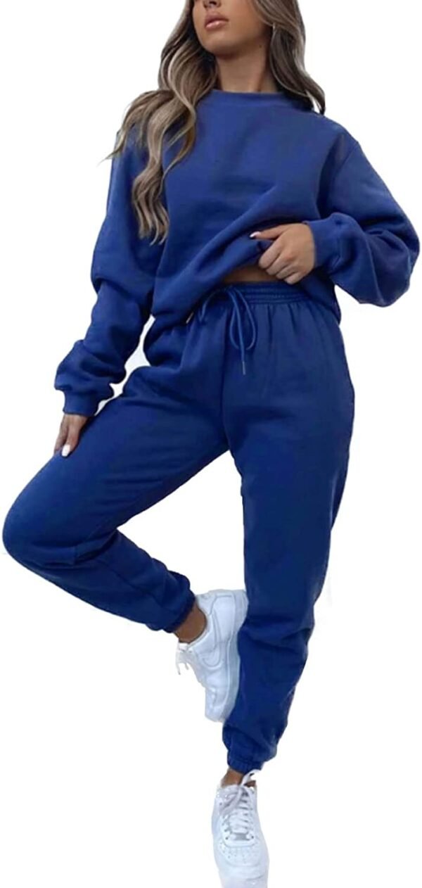 Sweatsuits for Women Set 2 Piece Jogging Suit Long Sleeve Pullover Sweatshirts SweatpantsTracksuit Casual Outfits