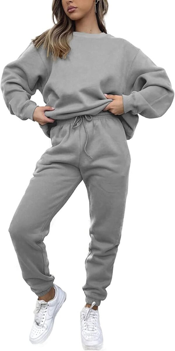 Sweatsuits for Women Set 2 Piece Jogging Suit Long Sleeve Pullover Sweatshirts SweatpantsTracksuit Casual Outfits