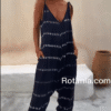 Cozy Positioning Printing Boho Jumpsuit