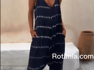 Cozy Positioning Printing Boho Jumpsuit