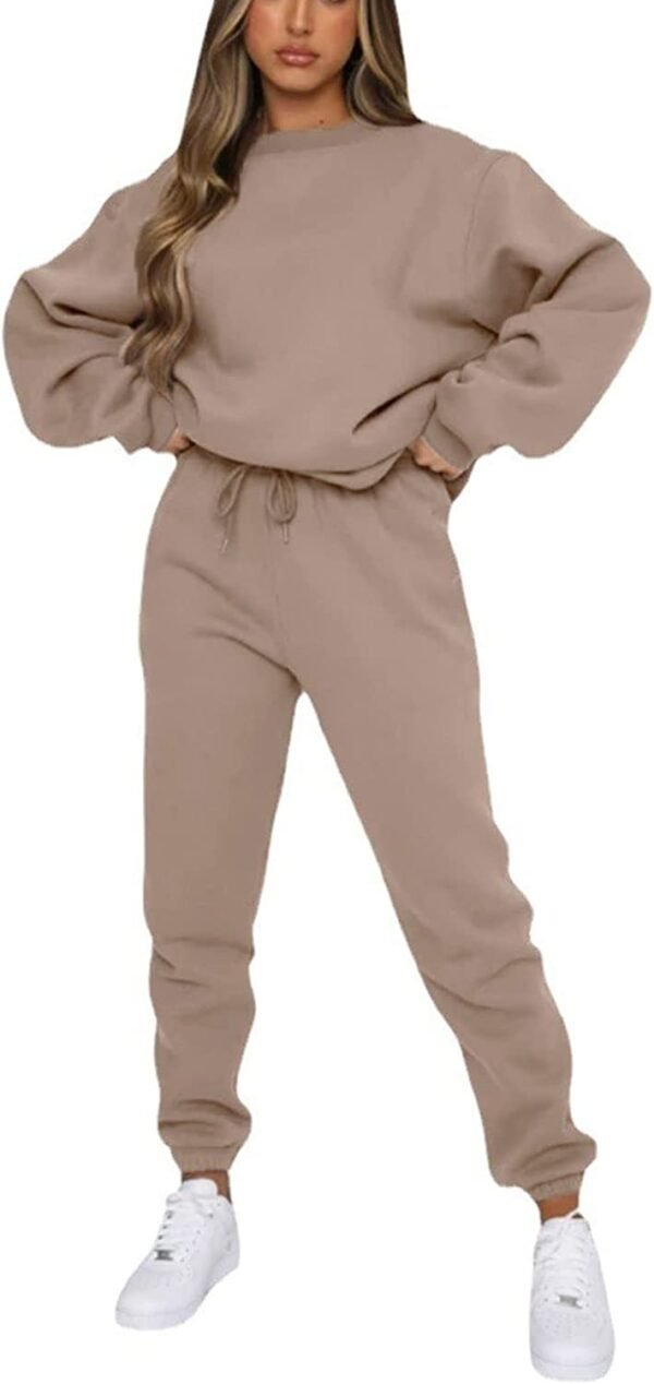 Sweatsuits for Women Set 2 Piece Jogging Suit Long Sleeve Pullover Sweatshirts SweatpantsTracksuit Casual Outfits