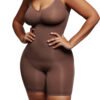 Full Confidence Open Gusset Slimming Bodysuit