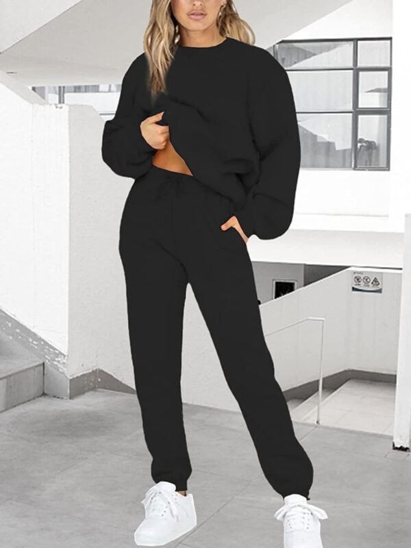 Sweatsuits for Women Set 2 Piece Jogging Suit Long Sleeve Pullover Sweatshirts SweatpantsTracksuit Casual Outfits