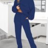 Sweatsuits for Women Set 2 Piece Jogging Suit Long Sleeve Pullover Sweatshirts SweatpantsTracksuit Casual Outfits