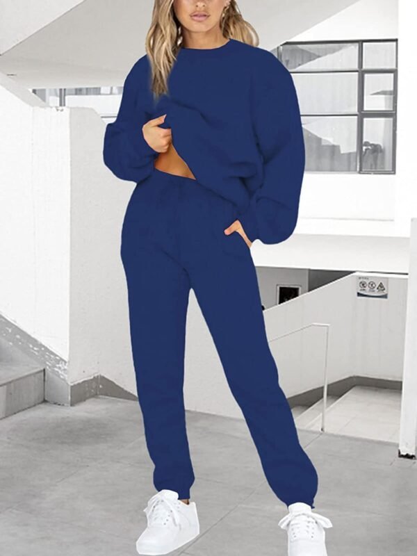 Sweatsuits for Women Set 2 Piece Jogging Suit Long Sleeve Pullover Sweatshirts SweatpantsTracksuit Casual Outfits