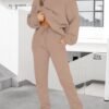 Sweatsuits for Women Set 2 Piece Jogging Suit Long Sleeve Pullover Sweatshirts SweatpantsTracksuit Casual Outfits