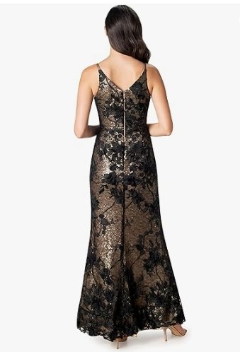 Dress the Population Women's Sharon Bodycon Maxi Dress