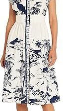 London Collared Neck Button Multi Occasion Dresses for Women