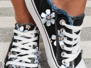 Canvas Casual Women's Flat Heel Flats