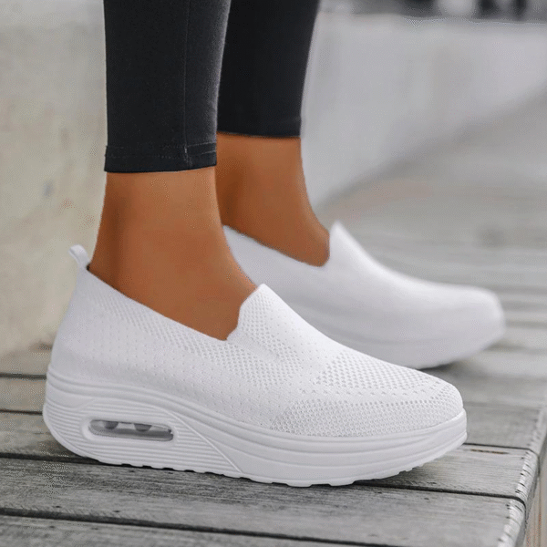 Clearance Sale Comfort Fit For Wide Feet Platform  Loafers Walking Shoes