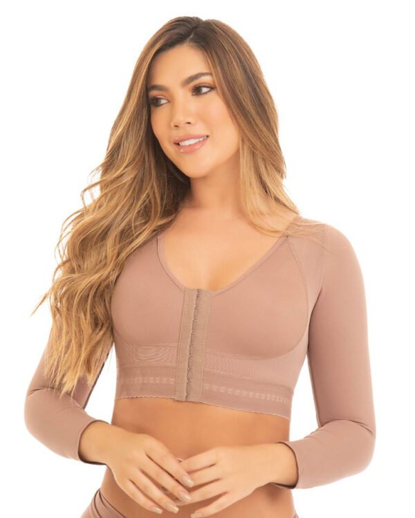 Shaper Tops for Women Arm Compression Post Surgery Front Closure Bra Tank Top Shapewear