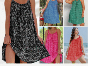 2023 Hot saleFloral Printed Camisole Dress