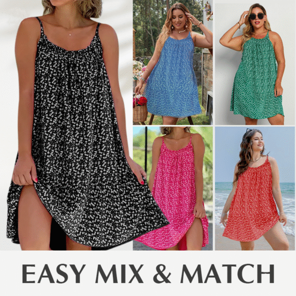 2023 Hot saleFloral Printed Camisole Dress