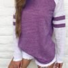 Patchwork  Long Sleeve T-Shirt