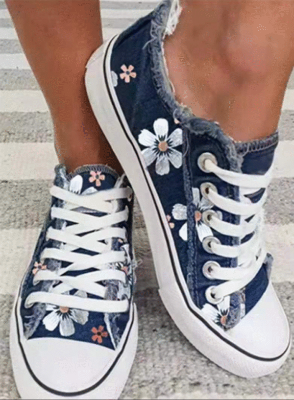Canvas Casual Women's Flat Heel Flats