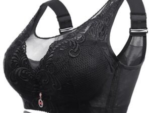 Embroidery Wireless Full Busted Anti Sagging Cami Bras