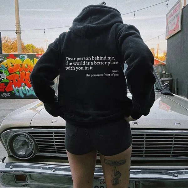 Dear Person Behind Me' Unisex Sweatshirt
