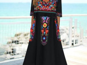 Modern Side Pocket Midi Dress