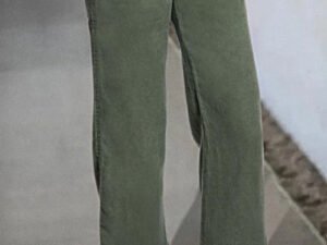 Drawstring Low Waist Wide Leg Jeans