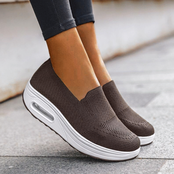 Clearance Sale Comfort Fit For Wide Feet Platform  Loafers Walking Shoes