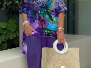 Animal Print Top And Trousers Suit
