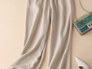 Women's Loose Cotton And Linen Casual Leggings