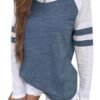 Patchwork  Long Sleeve T-Shirt