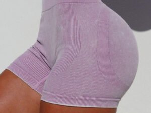 Seamless track shorts