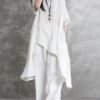 Summer Fashion Loose Irregular Hem Suit