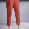 Women's Solid Color Cotton Linen Comfortable Casual Pants