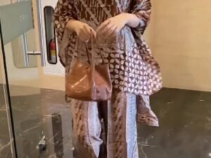Casual Loose Print Suit
