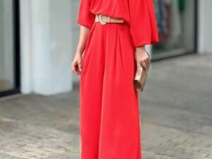 Casual Chic Solid Color Two-Piece Set