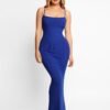 Built-In Shapewear Slip Maxi Lounge Dress
