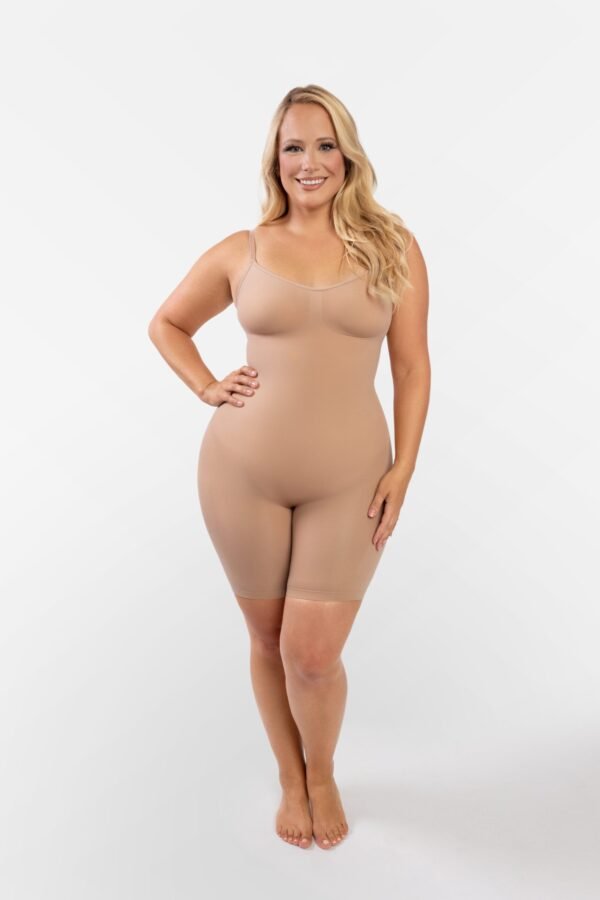 Full Confidence Open Gusset Slimming Bodysuit