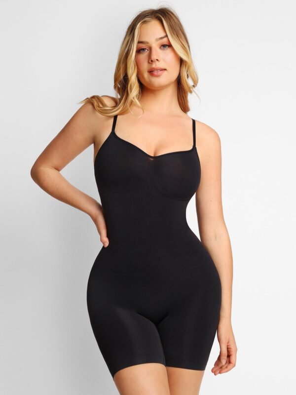 Full Confidence Open Gusset Slimming Bodysuit