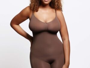 Full Confidence Open Gusset Slimming Bodysuit